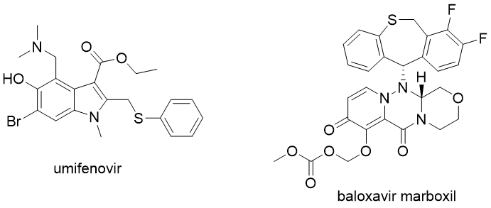 Examples of antiviral drugs