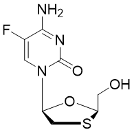 Structure of Emtricitabine