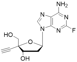 Structure of Islatravir