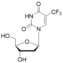 Structure of Trifluridine