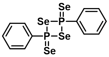 Structure of Woollins' reagent