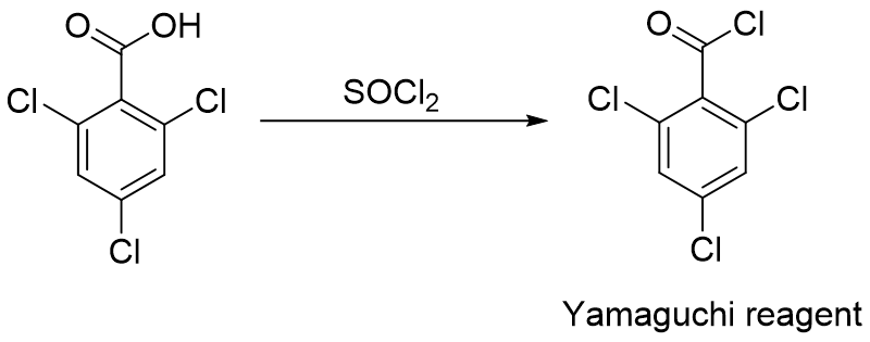 Figure 2: Preparation of the Yamaguchi reagent.