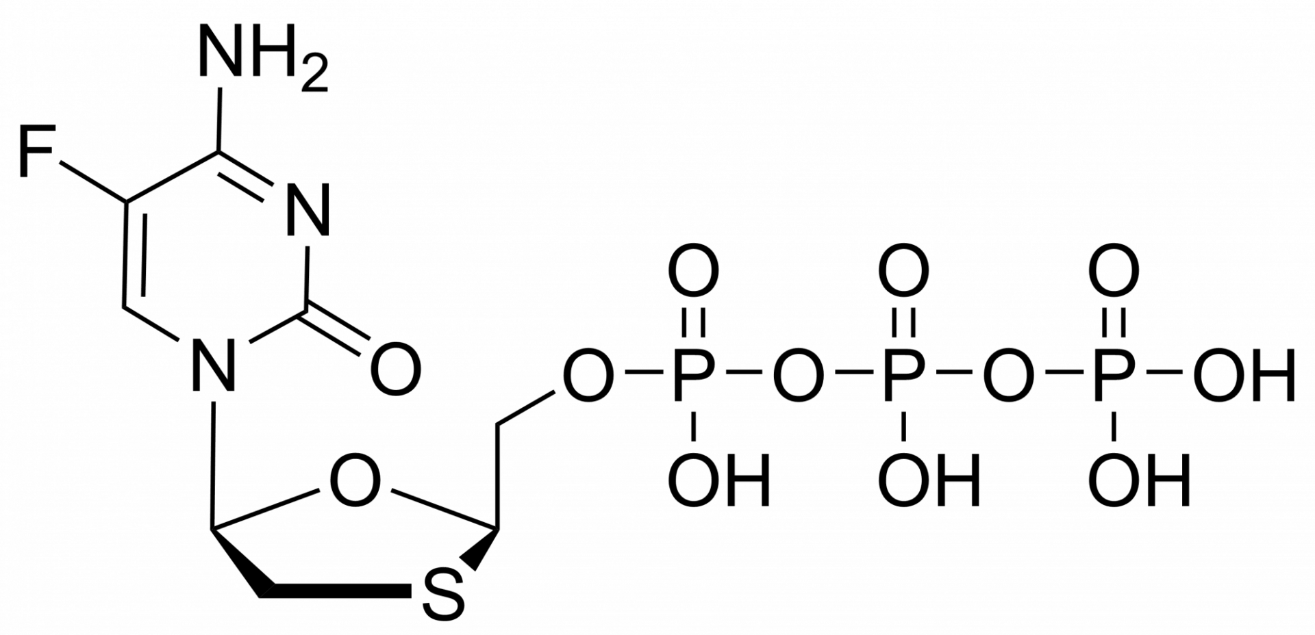 Emtricitabine triphosphate – CAS 145819-92-7