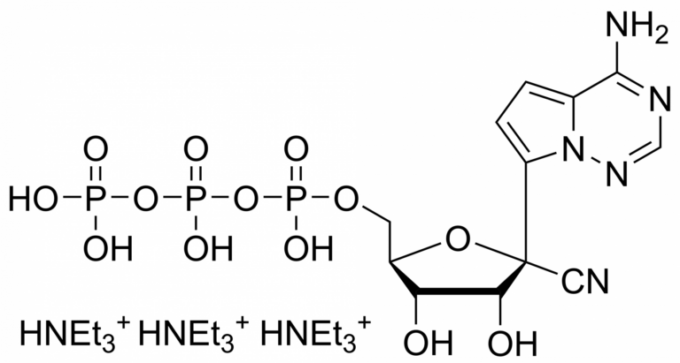 Main product photo - Remdesivir triphosphate triethylammonium – GS-443902 – CAS 2725956-16-9