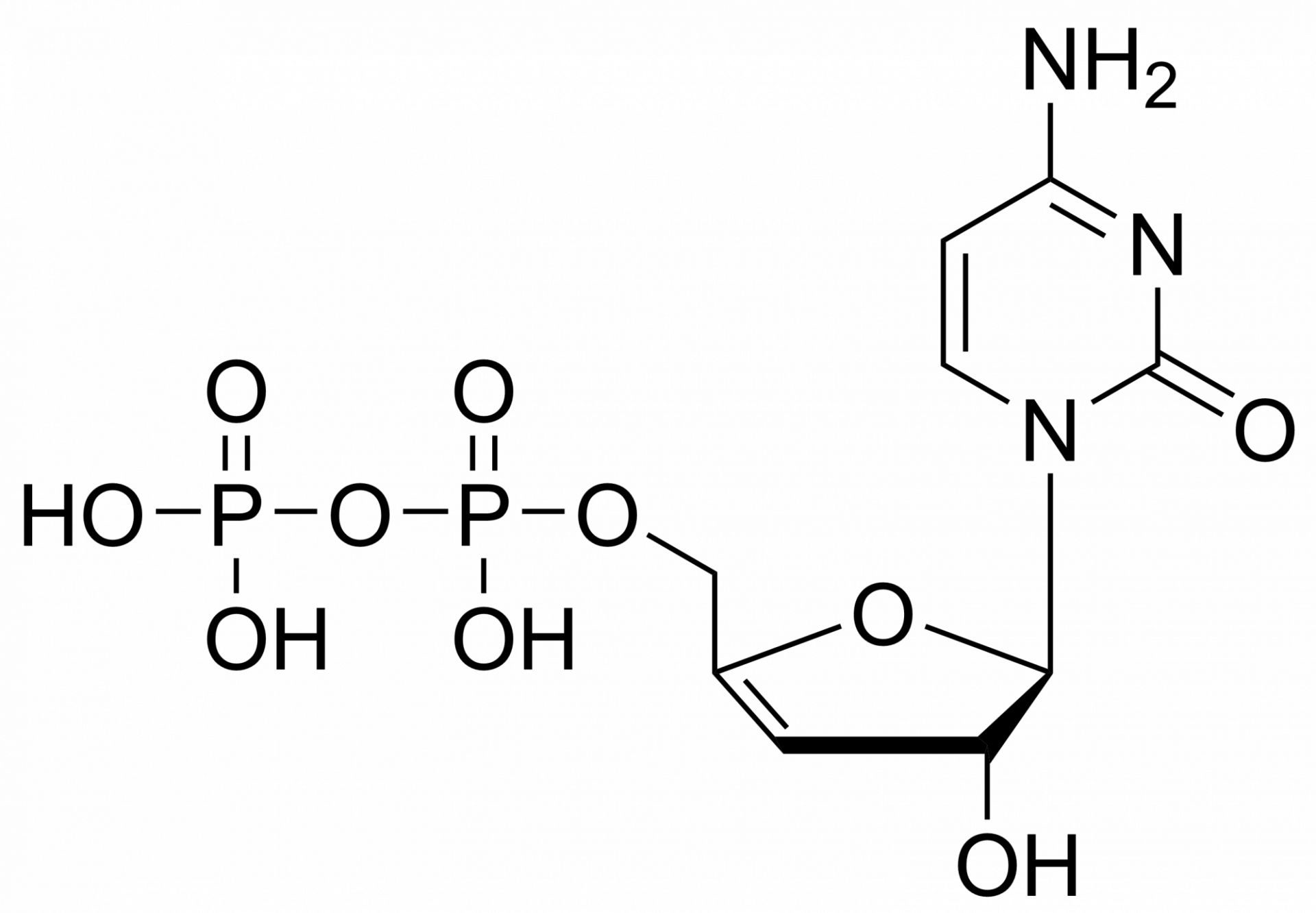 3′,4′-Didehydro-3′-deoxycytidine diphosphate – CAS 2499590-46-2