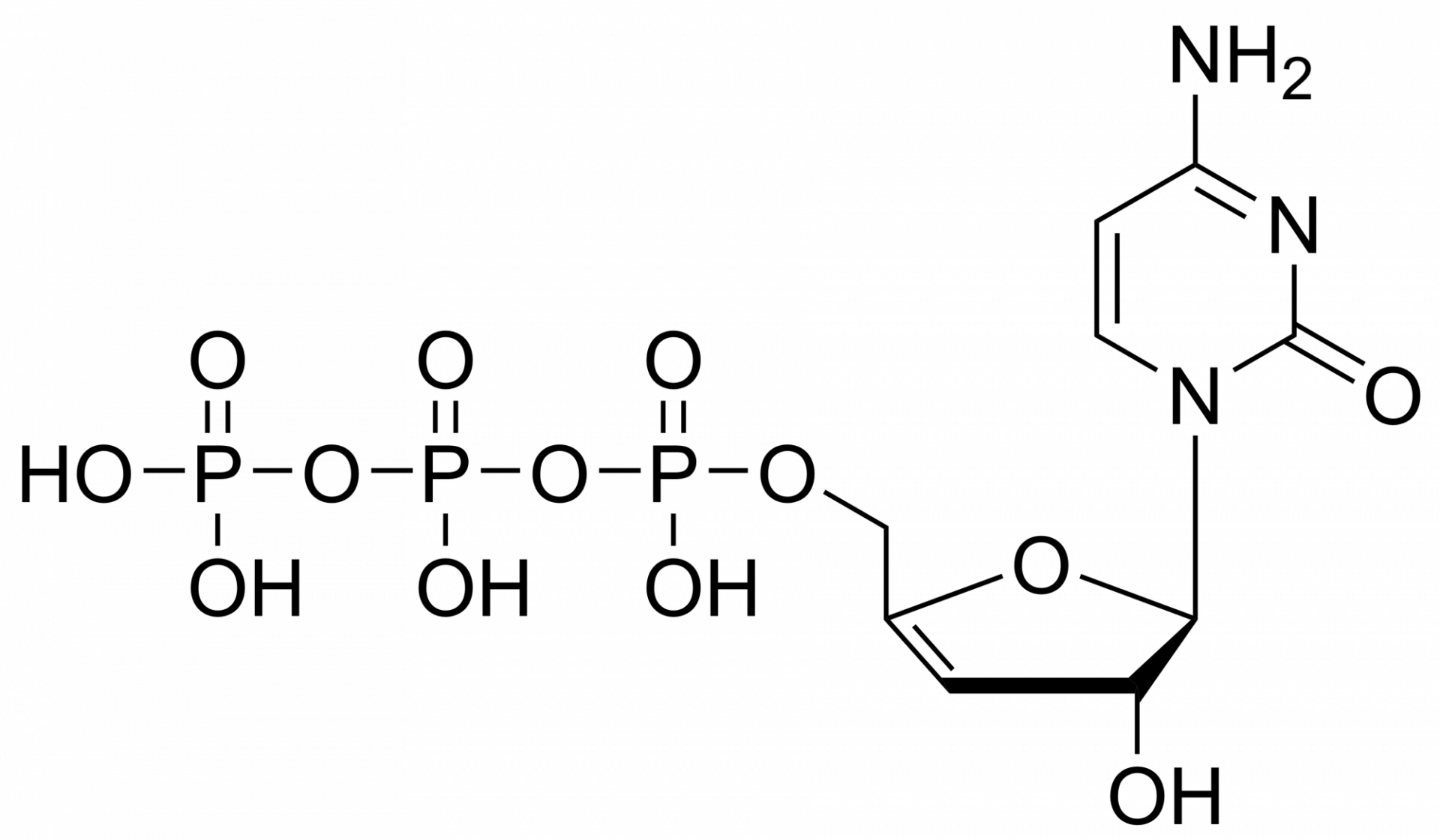 3′,4′-Didehydro-3′-deoxycytidine triphosphate – CAS 2279171-34-3