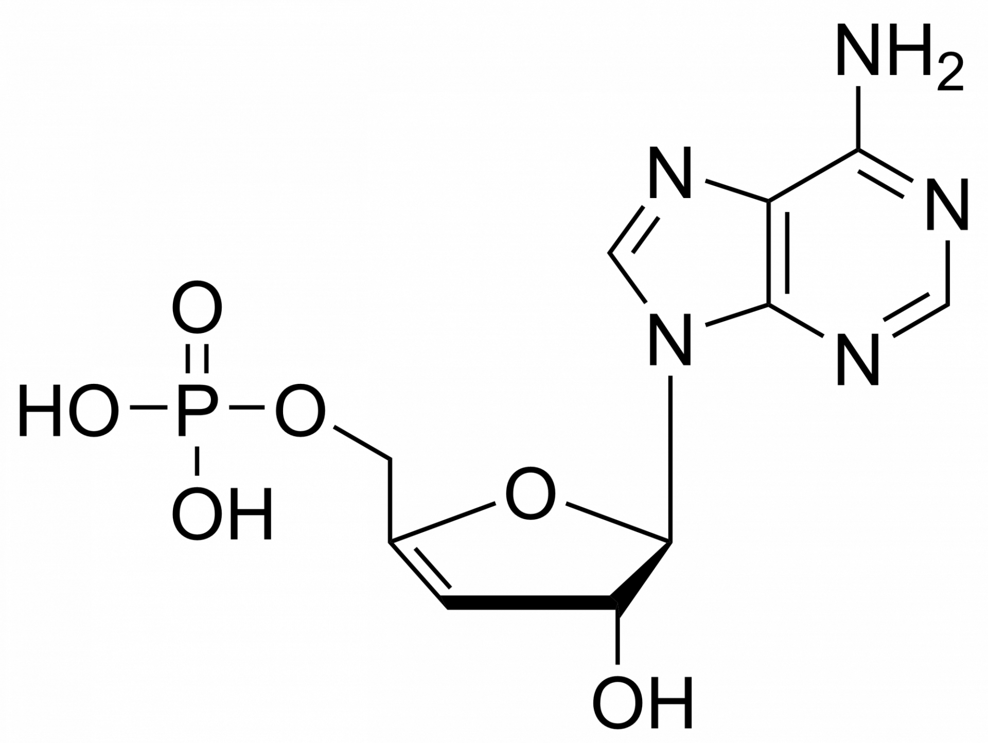 3′,4′-Didehydro-3′-deoxyadenosine monophosphate – CAS 2761971-63-3
