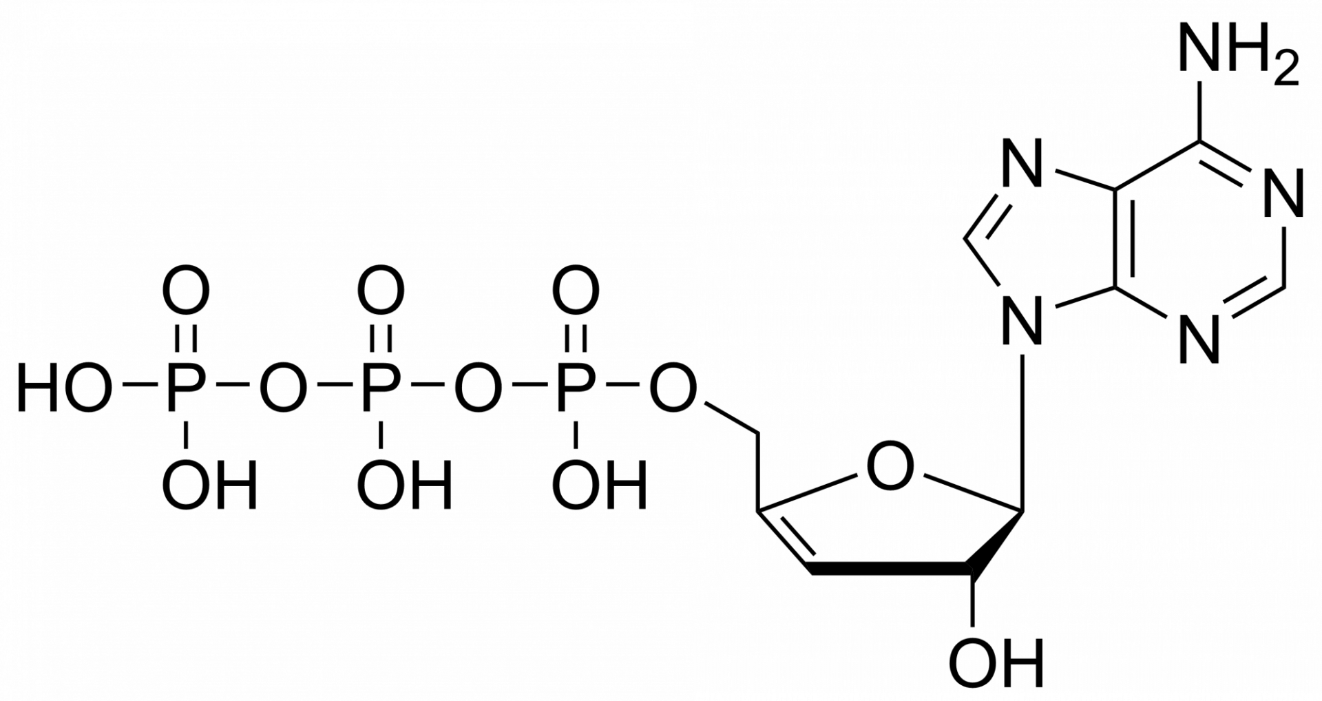 3′,4′-Didehydro-3′-deoxyadenosine triphosphate– CAS 2761971-65-5