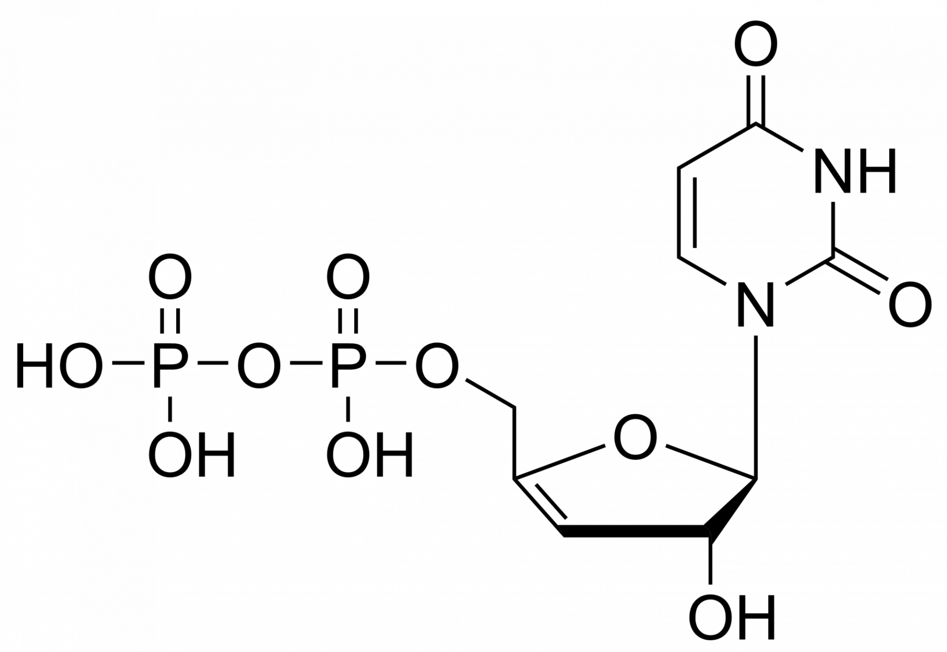 3′,4′-Didehydro-3′-deoxyuridine diphosphate – CAS 2499590-41-7