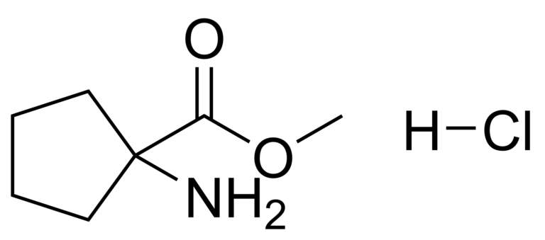 Main product photo - Methyl 1-amino-1-cyclopentanecarboxylate hydrochloride – CAS 60421-23-0