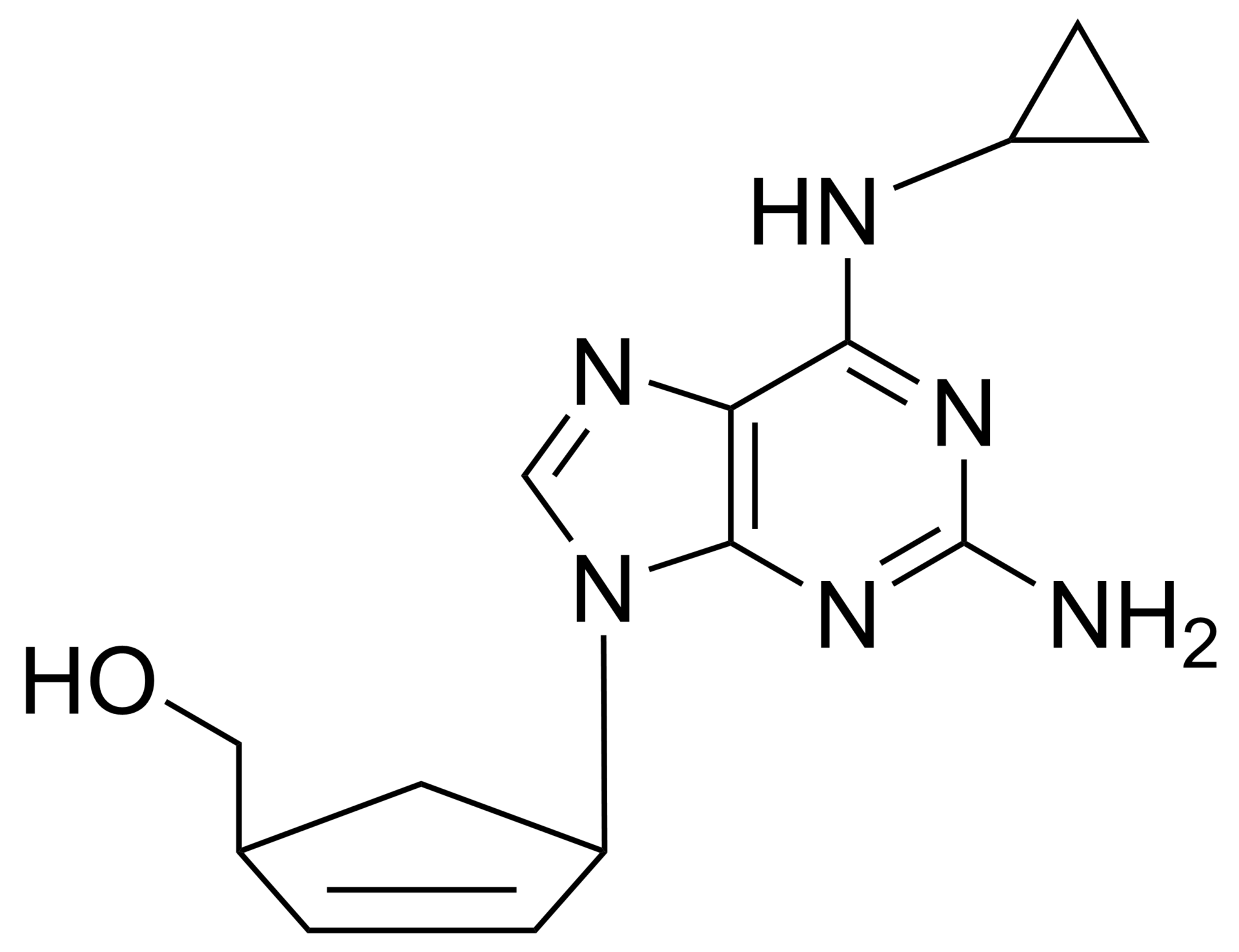 Abacavir – CAS 136470-78-5