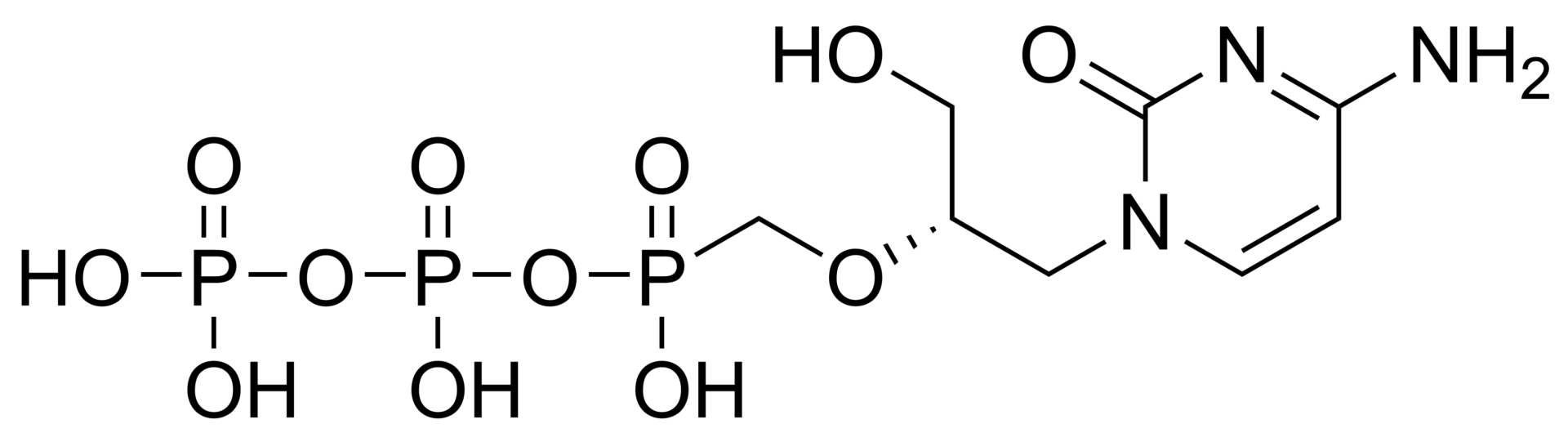 Cidofovir diphosphate – CAS 142276-31-1