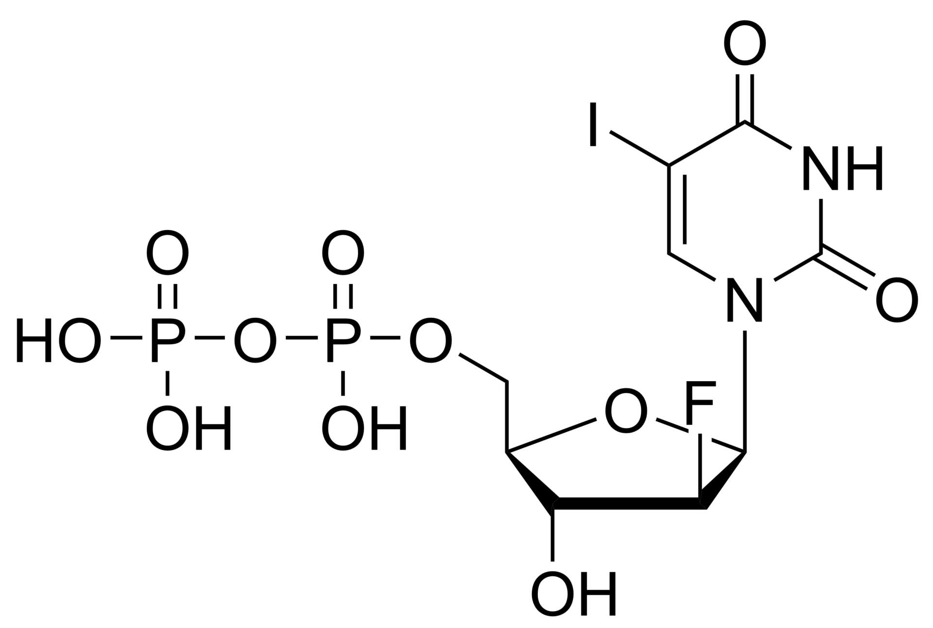 Fialuridine diphosphate – CAS 847651-68-7