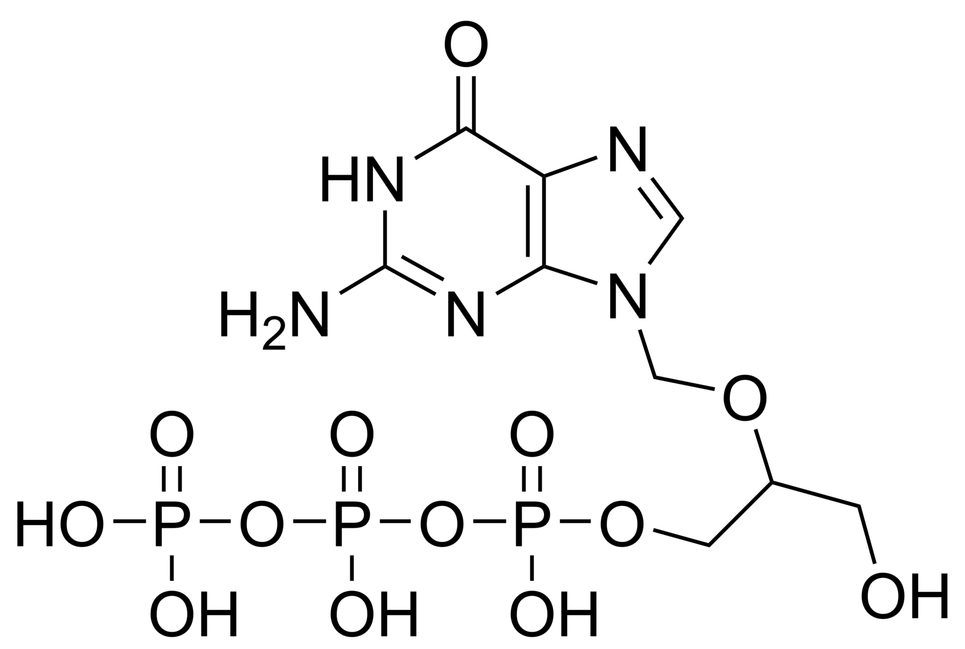 Ganciclovir triphosphate – CAS 86761-38-8