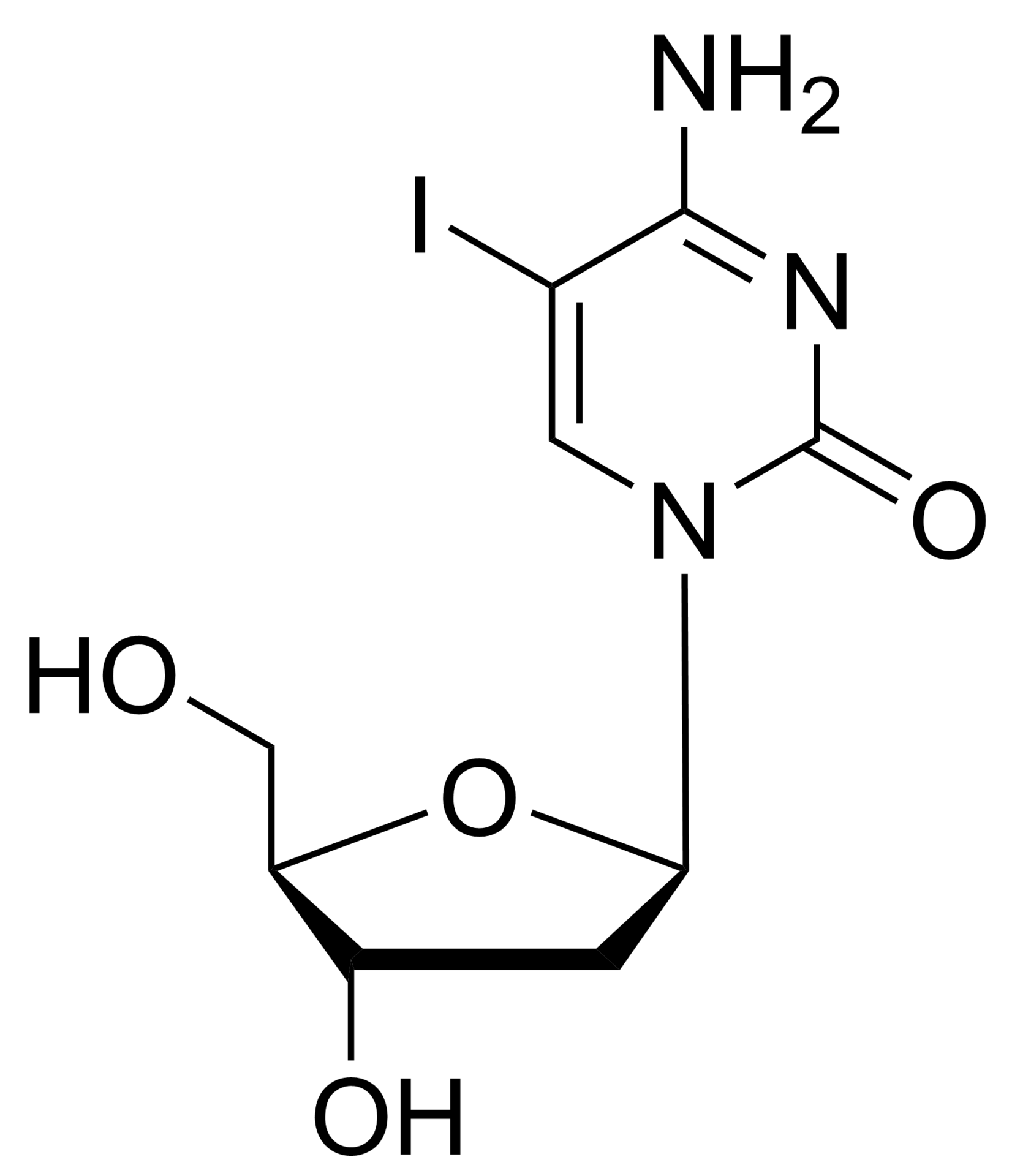 5-iododeoxycytidine – CAS 611-53-0