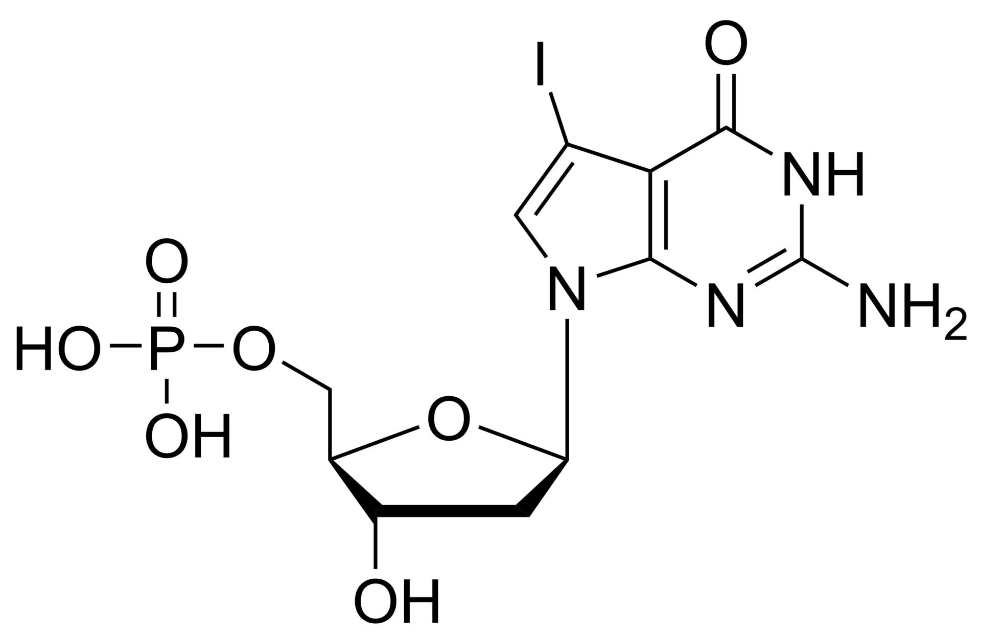 7-iodo-7-deaza-2′-deoxyguanosine monophosphate – CAS 1190922-17-8