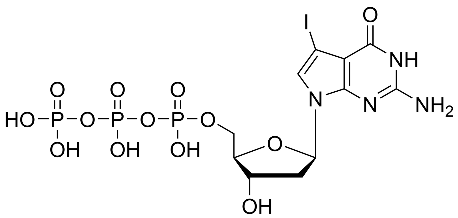 7-iodo-7-deaza-2′-deoxyguanosine triphosphate – CAS 244109-12-4